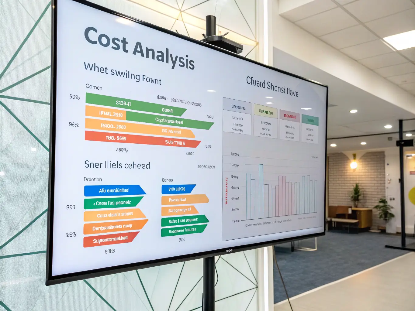 A cost comparison chart illustrating the savings achieved by using CloudVoIP.pro's VoIP support services compared to traditional IT support or in-house solutions.