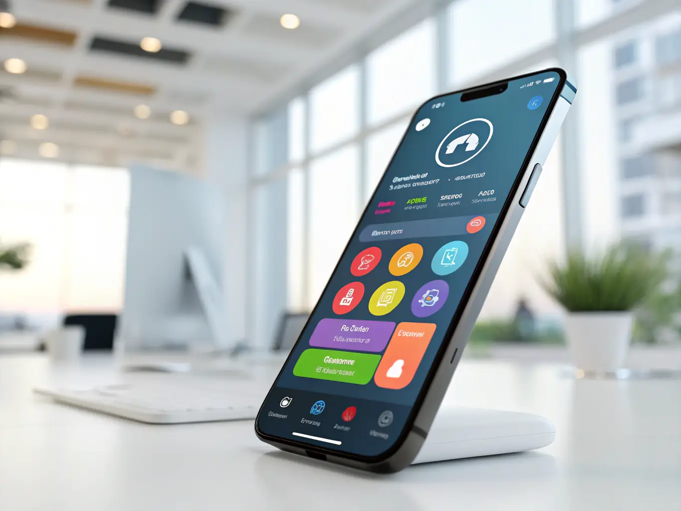 An illustration depicting a call being abruptly disconnected, with visual cues indicating network instability and data packet loss.